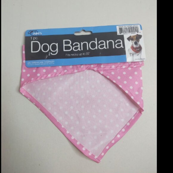 Dukes Pet Products Dog Bandana Fits Necks Up To 22" Lot of 9 (K1) - Picture 2 of 2